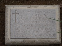 Struma Military Cemetery - Skelton, George